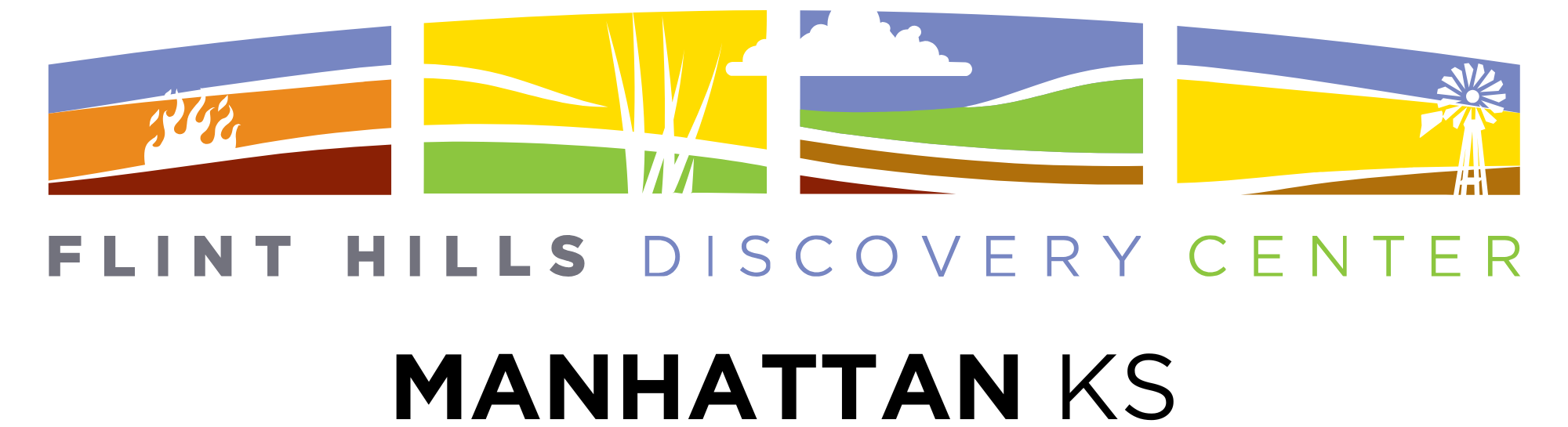 Flint Hills Discovery Center logo - Manhattan KS